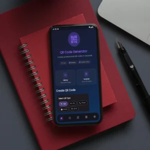 تطبيق Flutter لانشاء اكواد كيو ار كود QR Code Generator (نسخة مكتملة)